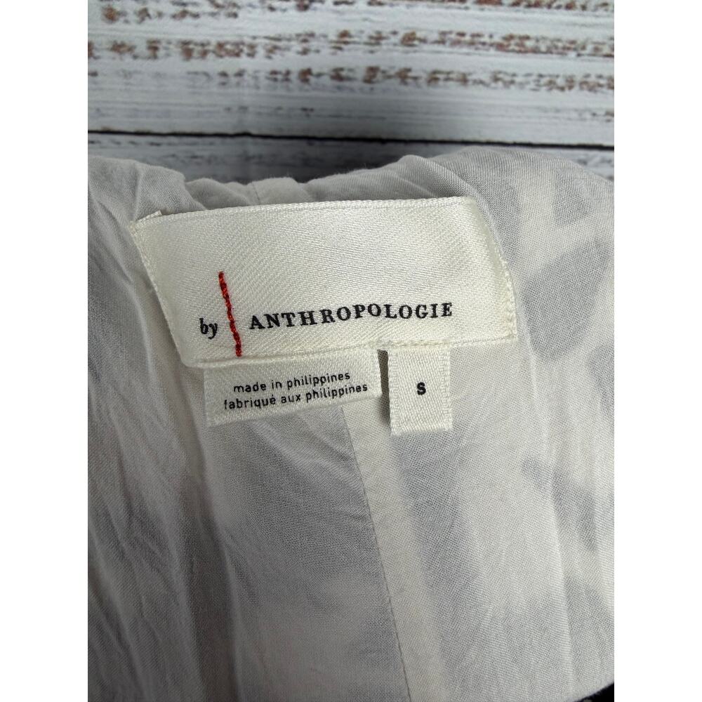 Anthropologie Aniya Balloon Jogger Pant Black White Motif Boho S Hippie Festival - Picture 3 of 8